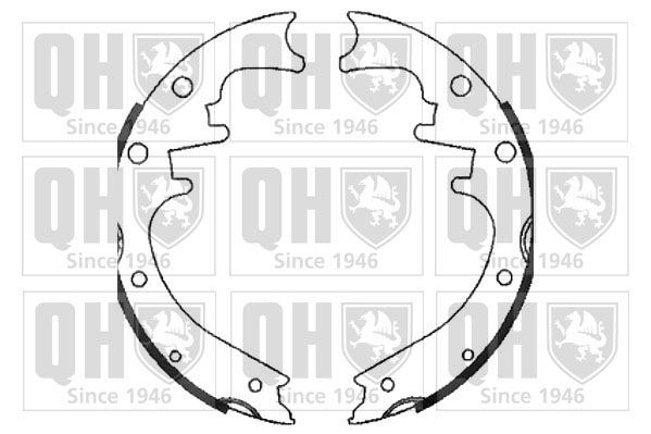 QUINTON HAZELL Piduriklotside komplekt BS1072